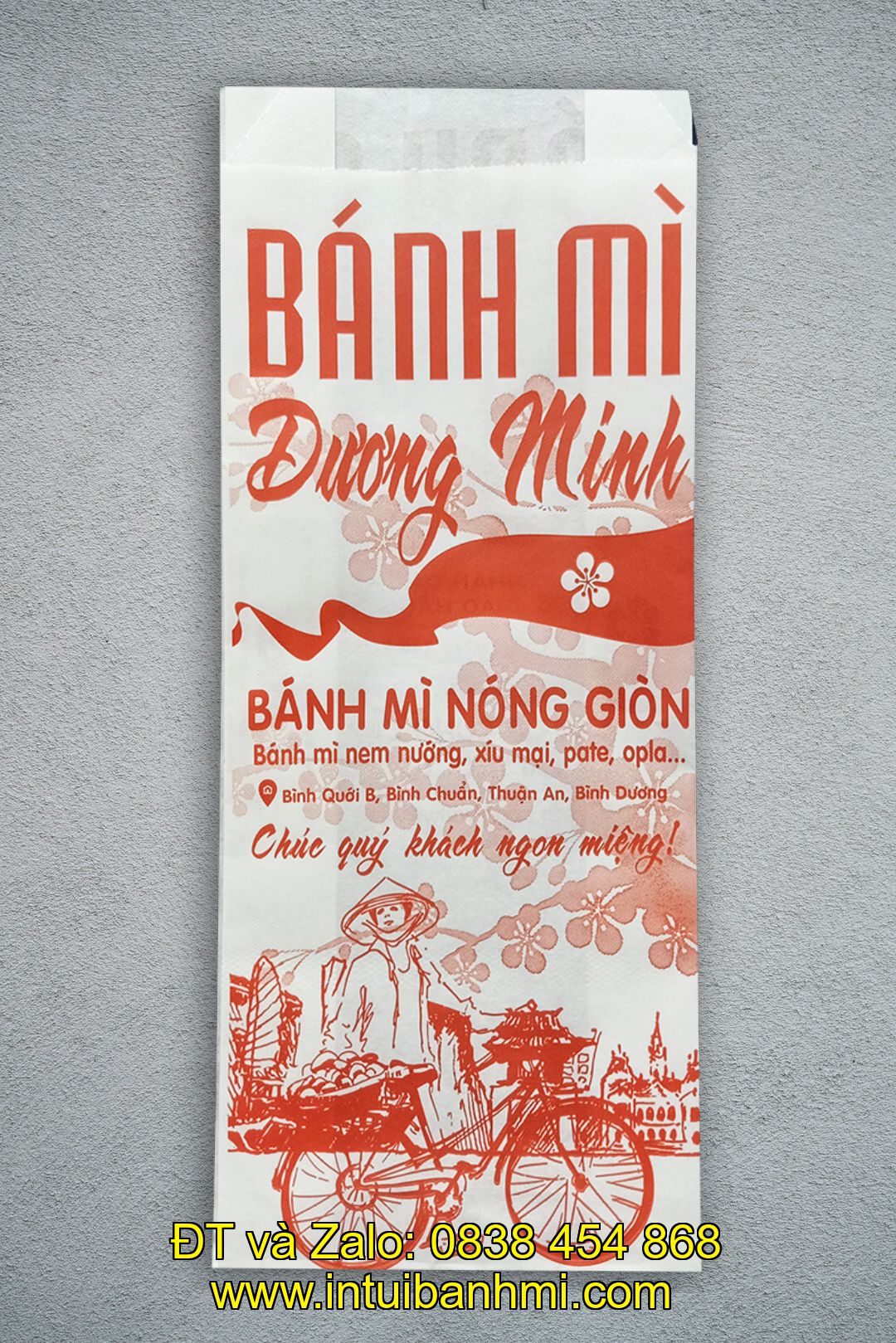 Một số nơi in túi giấy bánh mì bắt mắt ở Ninh Thuận