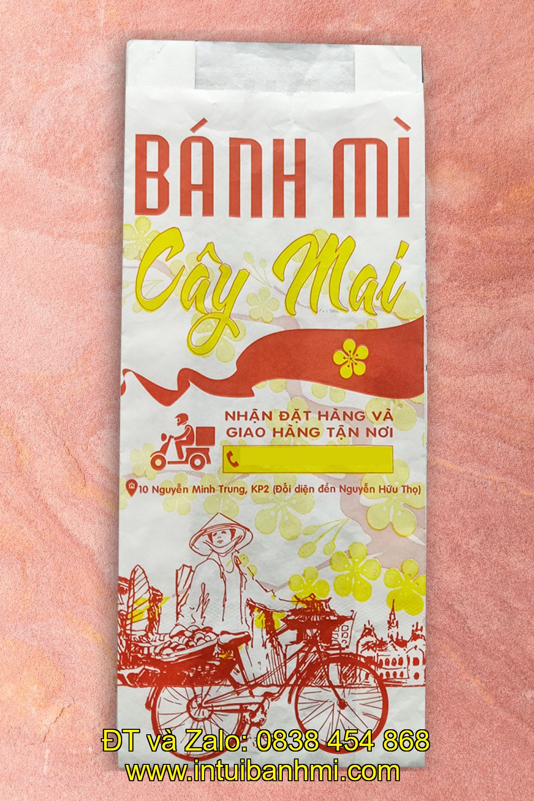 Một Số sản phẩm túi đựng bánh mì đã làm