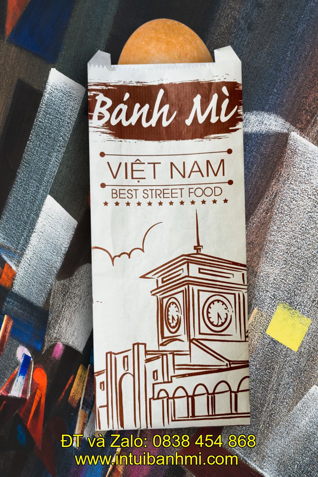 Một Số sản phẩm túi đựng bánh mì đã thực hiện