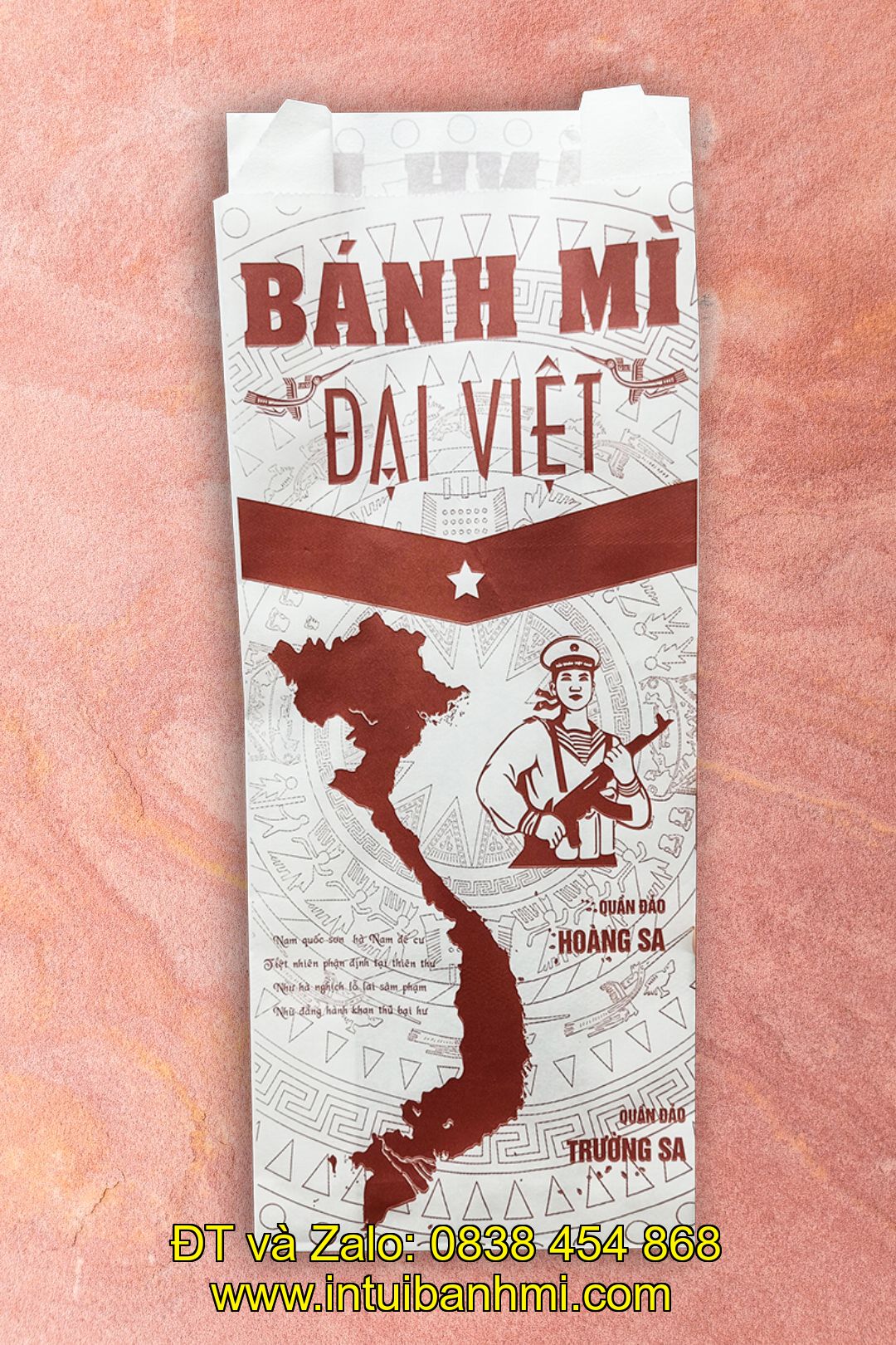 Một vài chú ý khi dùng bao bì giấy kraft đựng bánh mì