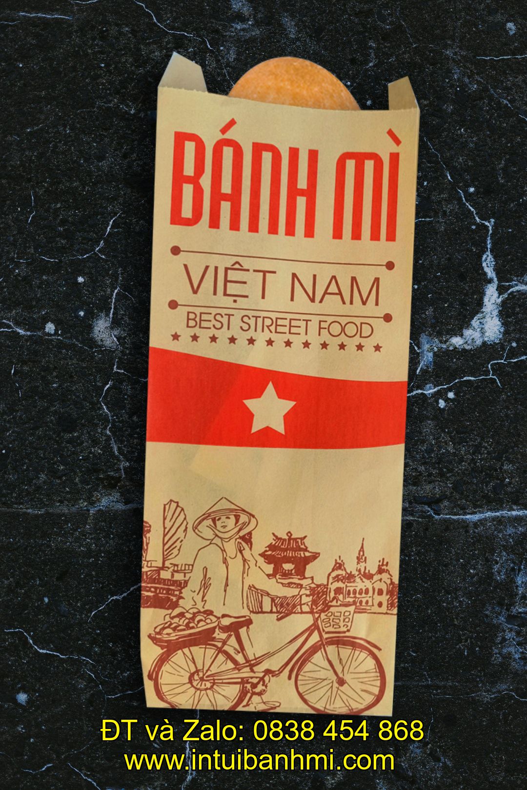 Một vài cơ sở in ấn túi đựng bánh mì đẹp ở Bến Tre