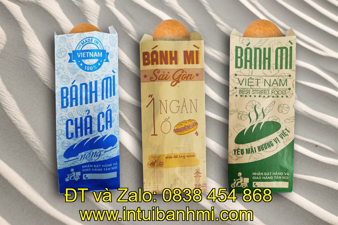 Một vài điều cần để ý khi in bao bì bánh mì số lượng ít