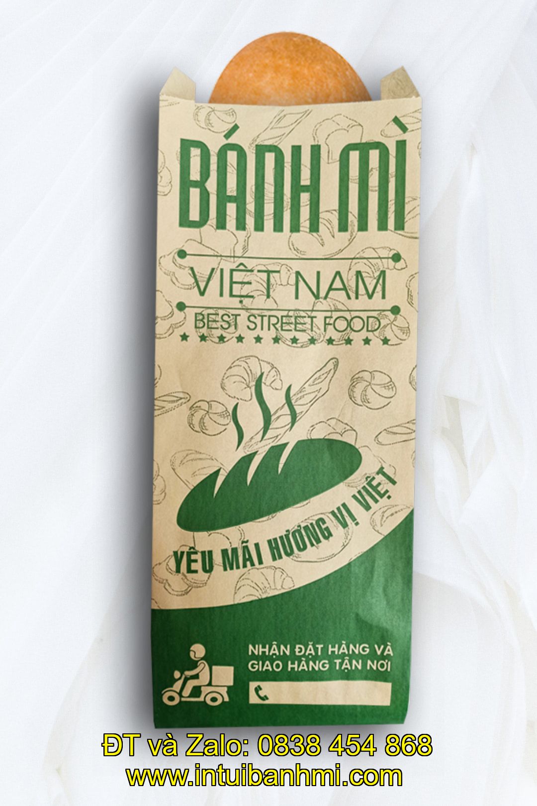 Một vài hình mẫu bao bì bánh mì lôi cuốn nhất hiện nay