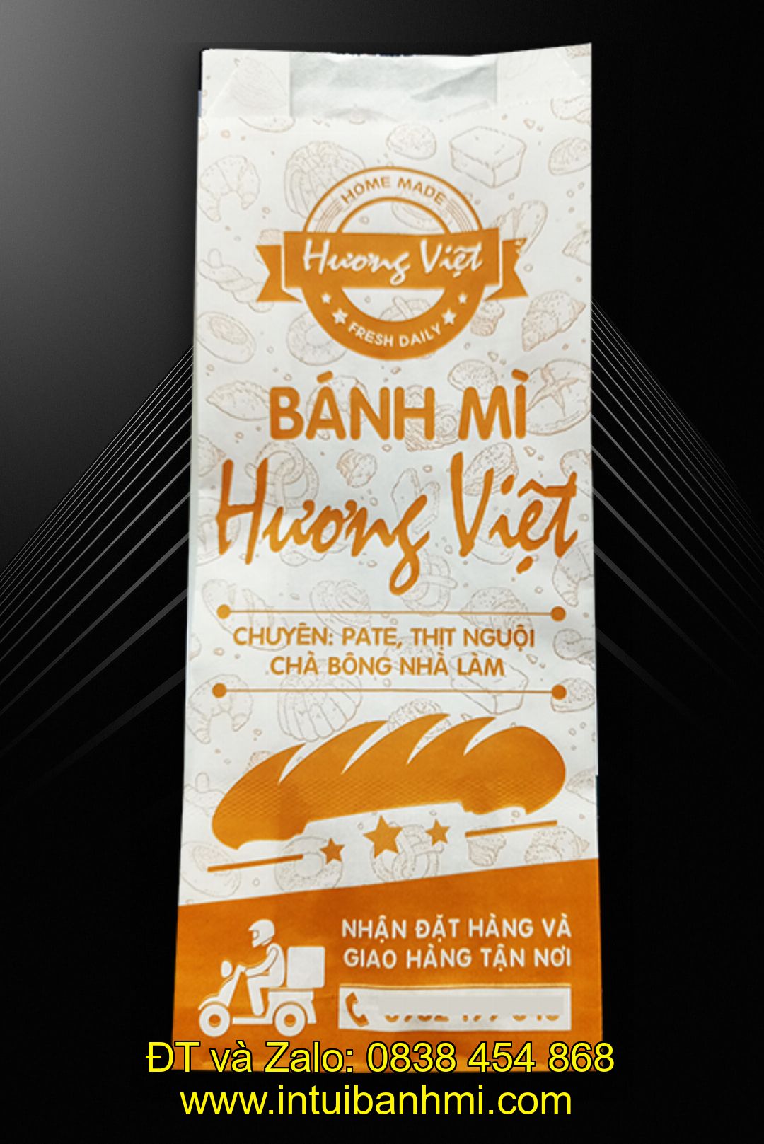 Một vài lưu ý khi đặt in ấn túi giấy bánh mì