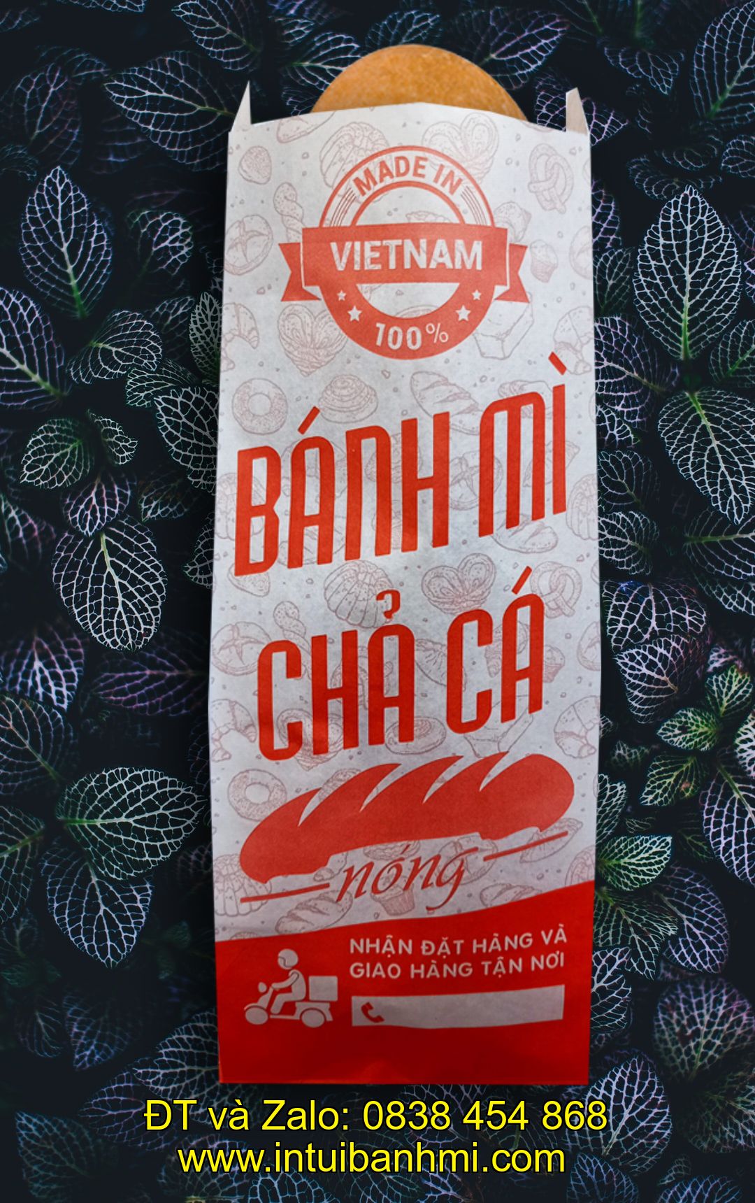 Một vài lưu ý khi sử dụng túi giấy kraft đựng bánh mì