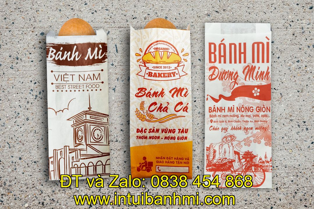 Một vài nhu cầu khi in các loại bao bì chứa đựng bánh mì bằng giấy