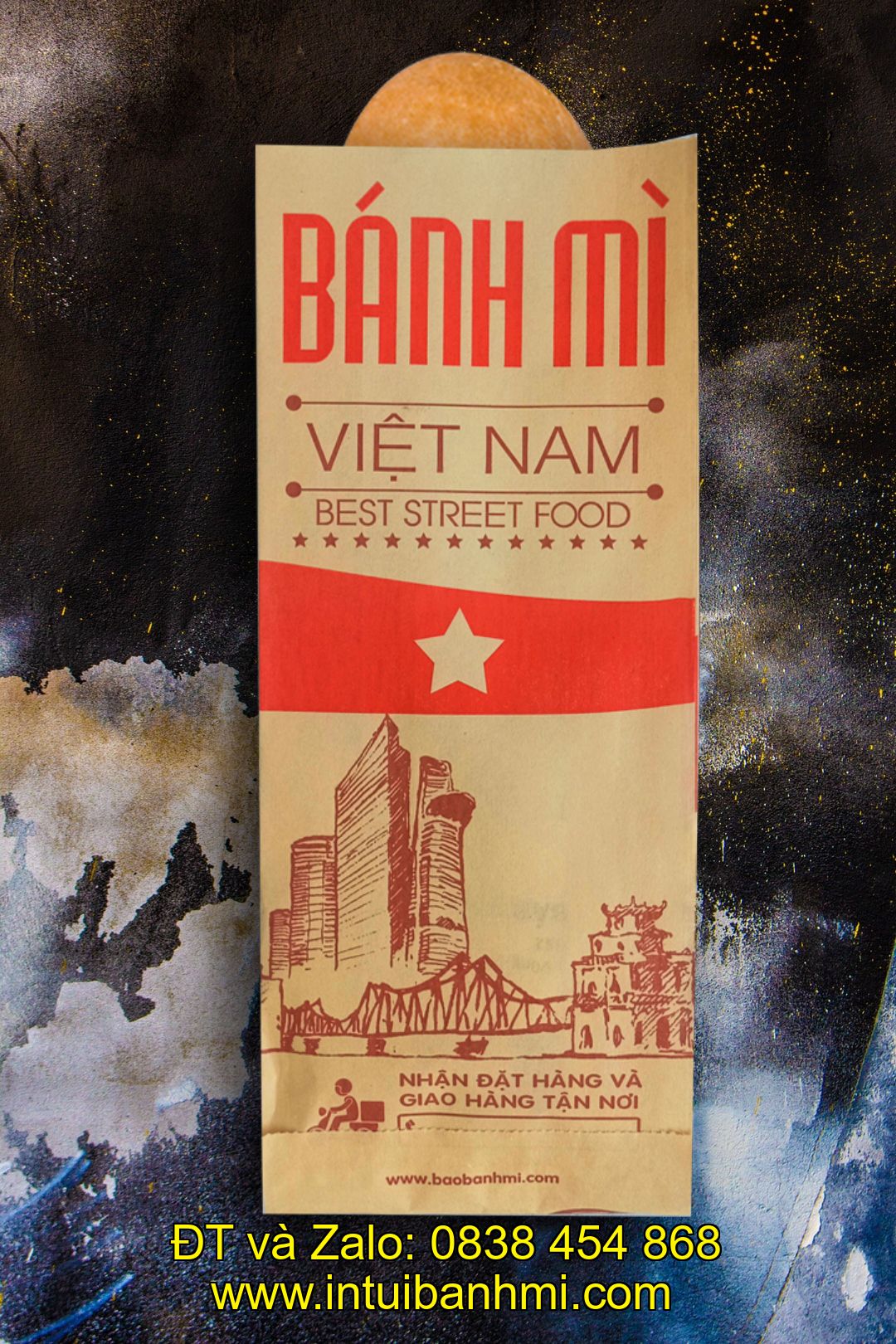 Một vài xưởng in túi bánh mì ở tính Quảng Ngãi