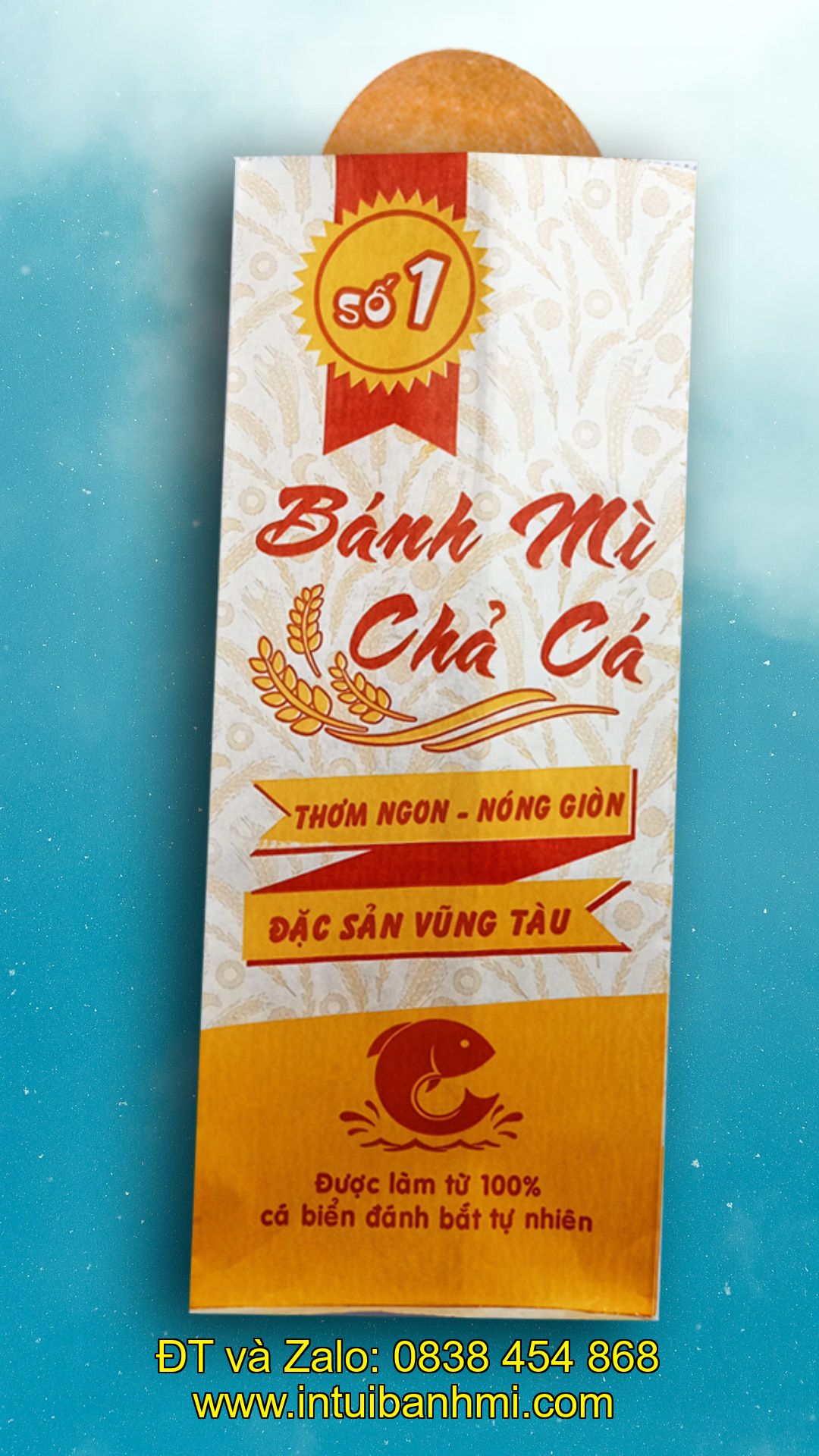 Mua bao bì giấy bánh mì có sẵn có nhiều mẫu mã