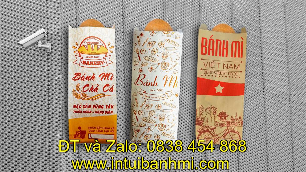 Mua bao bì giấy bánh mì in sẵn có đa dạng mẫu mã