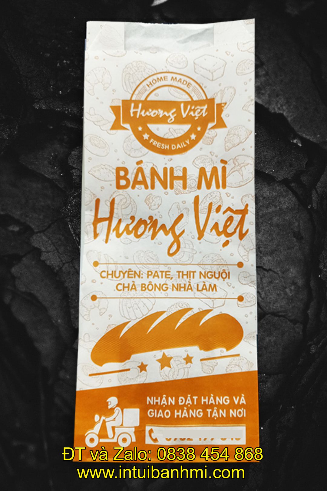 Mua bao bì giấy bánh mì in sẵn giúp tiết kiệm chi phí