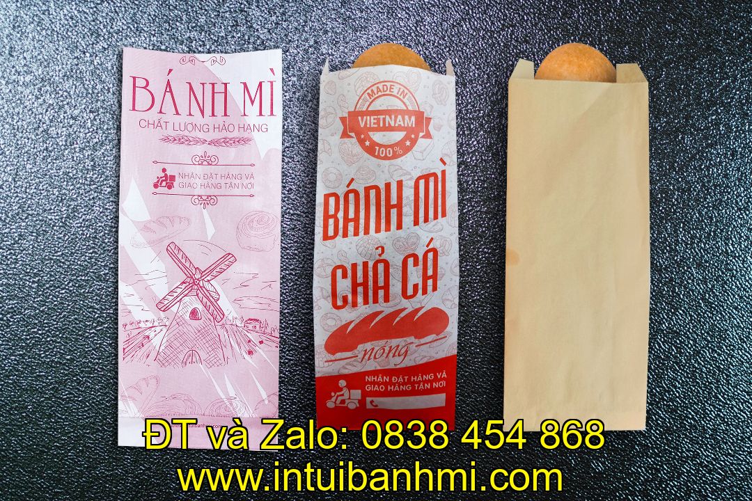 Mua túi giấy bánh mì có sẵn có đa dạng mẫu mã