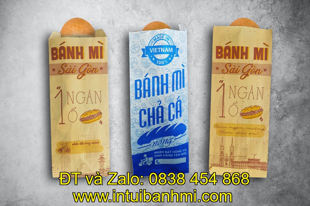 Mua túi giấy bánh mì làm sẵn giúp giảm thời gian