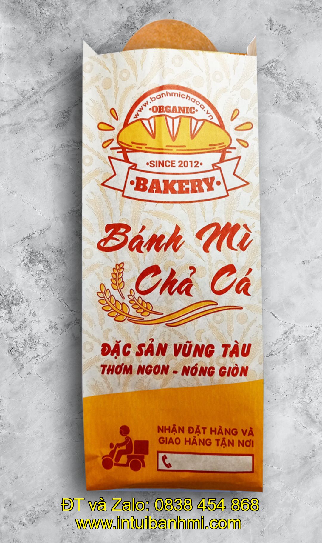 Mua túi giấy đựng bánh mì có sẵn có đa dạng kiểu dáng