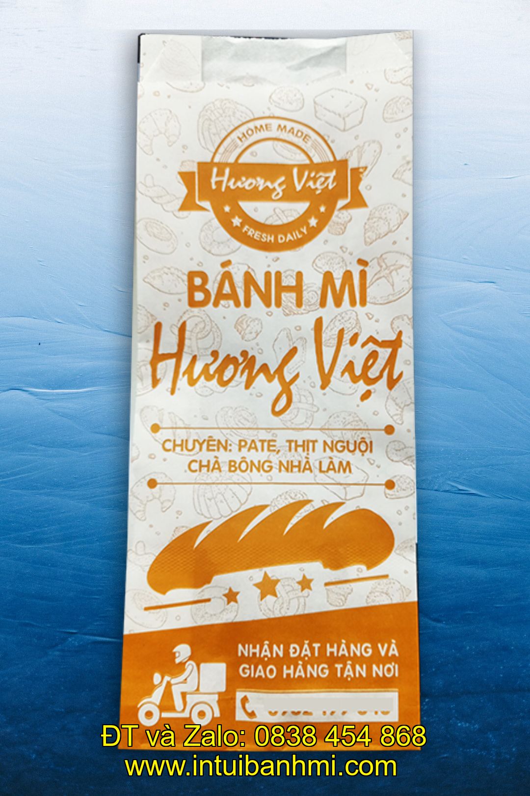 Mua túi giấy đựng bánh mì có sẵn có đa dạng mẫu mã