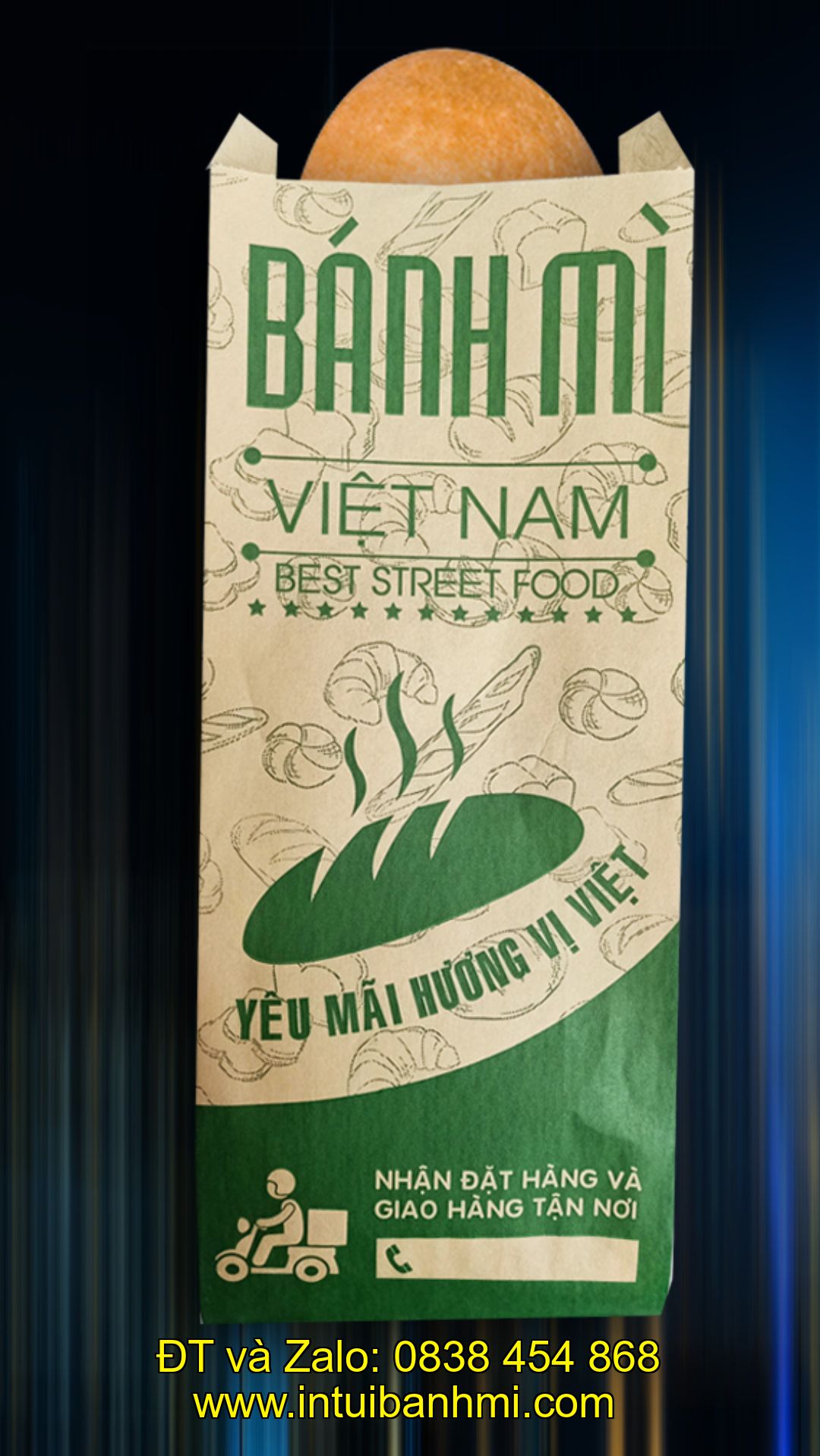 Mua túi giấy đựng bánh mì có sẵn giúp tiết kiệm thời gian