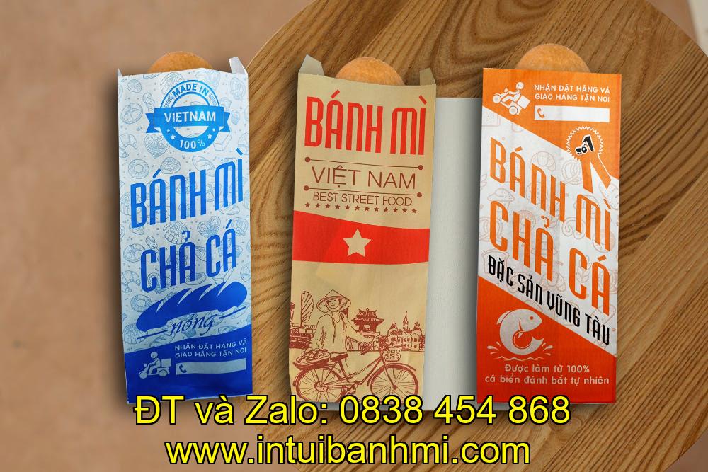 Mua túi giấy đựng bánh mì in sẵn giúp tiết kiệm thời gian