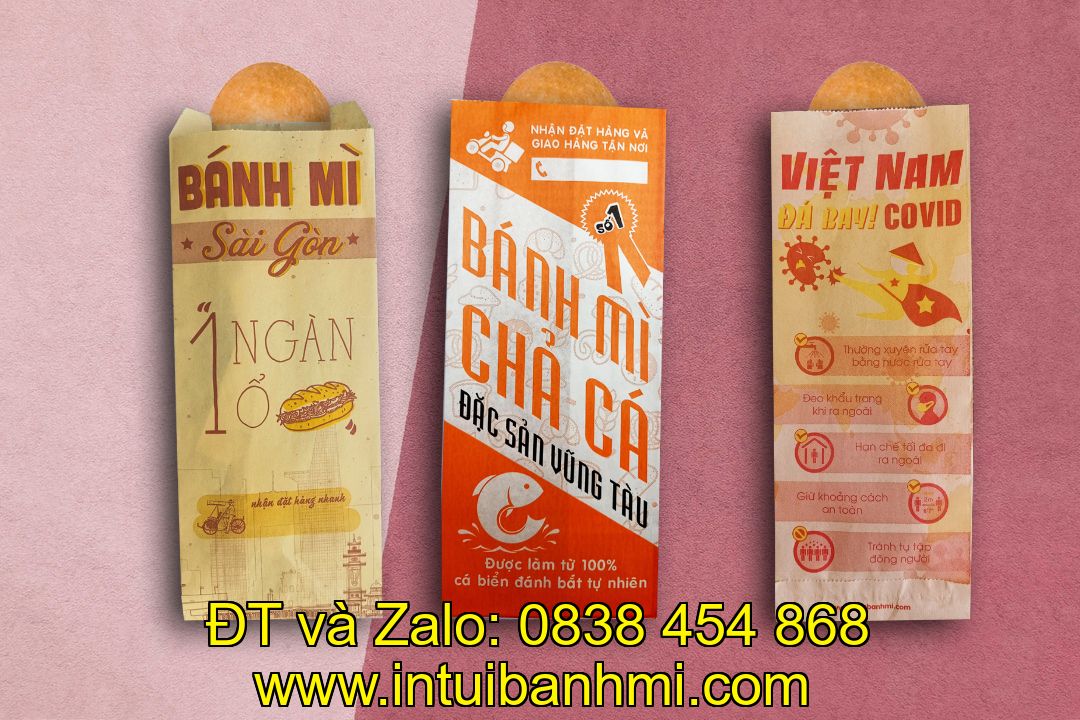 Nên lựa chọn địa chỉ nào để in ấn túi giấy đựng bánh mì