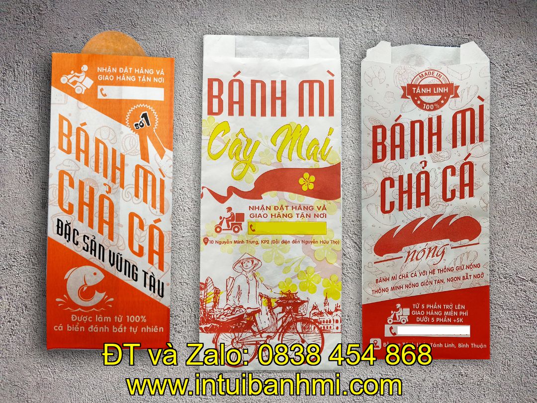 Nên lựa chọn địa chỉ nào để in ấn túi làm bằng giấy đựng bánh mì