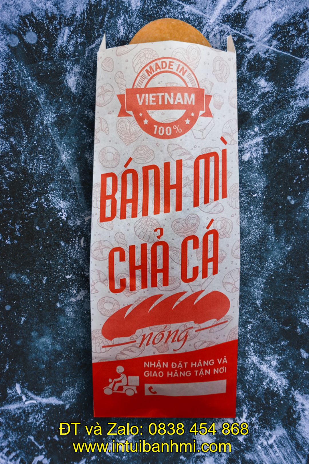 Những chú ý khi sử dụng bao bì giấy kraft đựng bánh mì