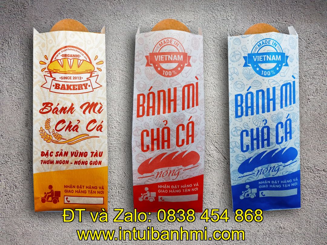 Những điều cần lưu ý khi in túi bánh mì số lượng ít