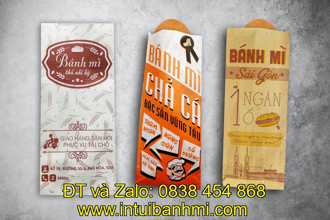 Những khách hàng nên in túi đựng bánh mì