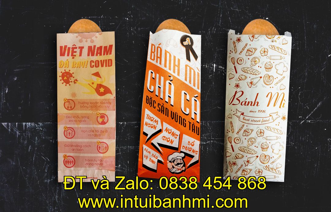 Những loại túi bánh mì thường được dùng