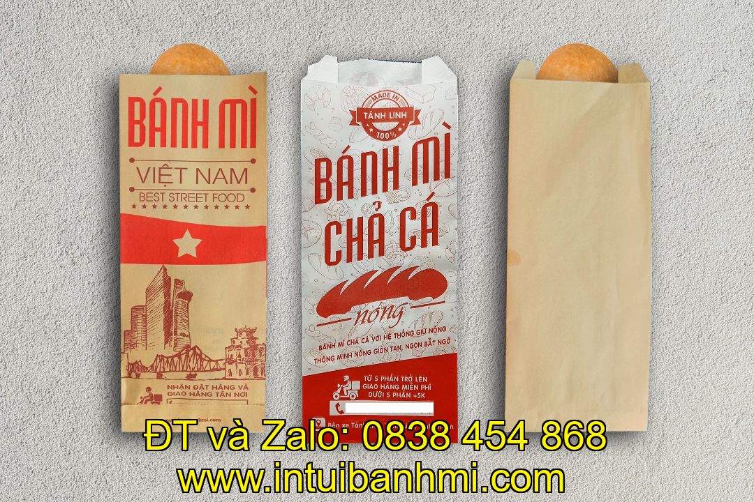 Những loại túi đựng bánh mì thường được dùng