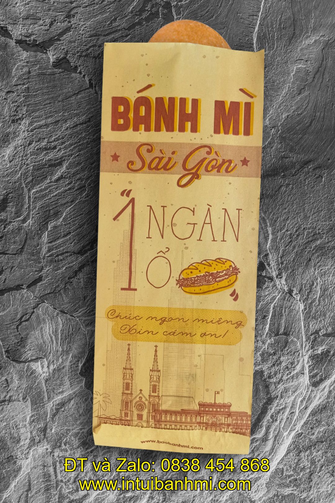 Những loại túi đựng bánh mì thường được sử dụng