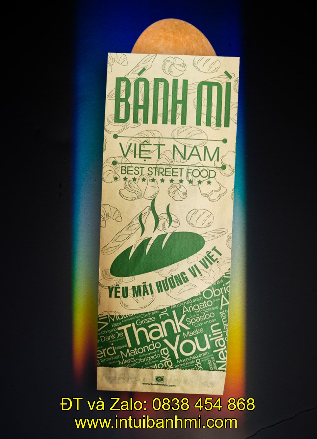 Những lưu ý khi đặt in ấn túi đựng bánh mì