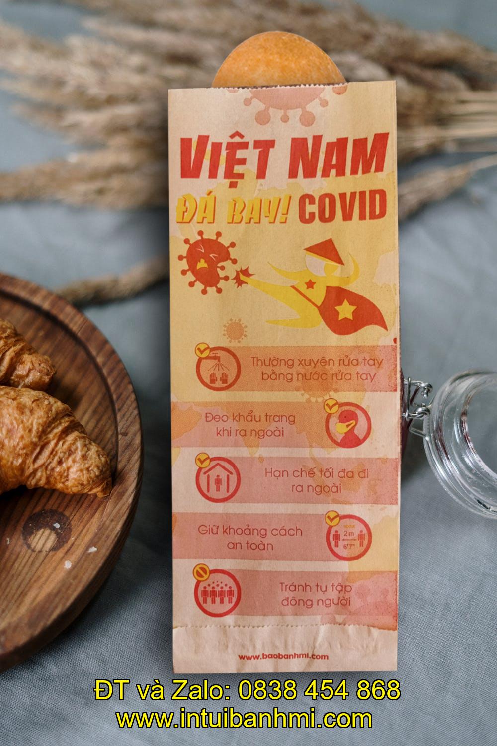 Những lưu ý khi đặt in ấn túi giấy bánh mì