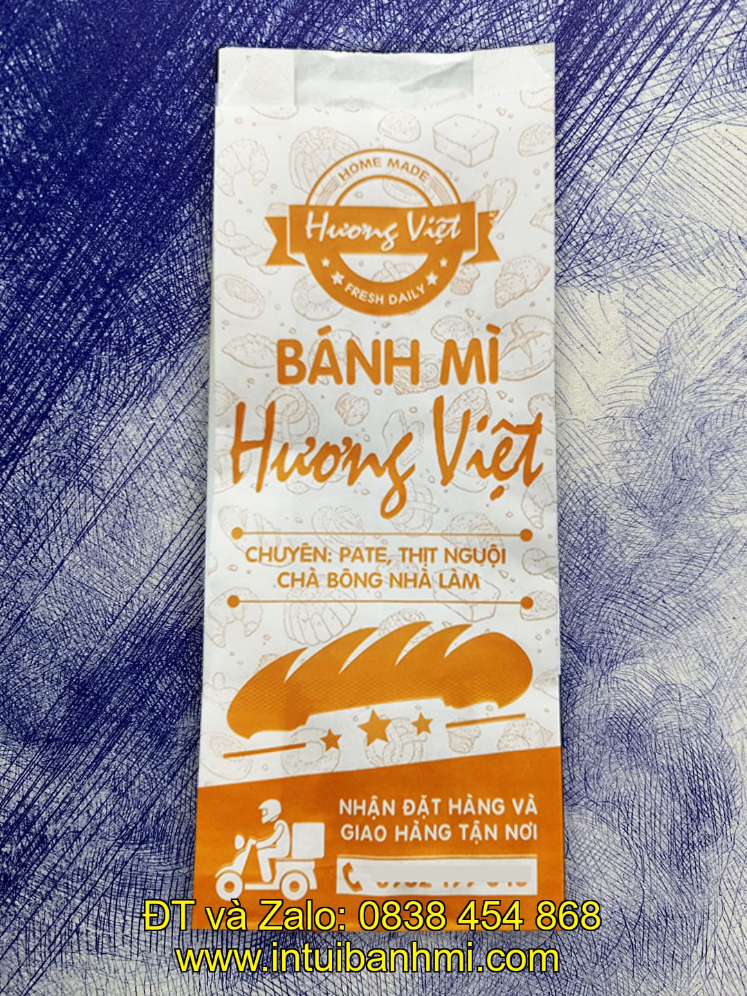 Những lưu ý khi đặt in túi đựng bánh mì