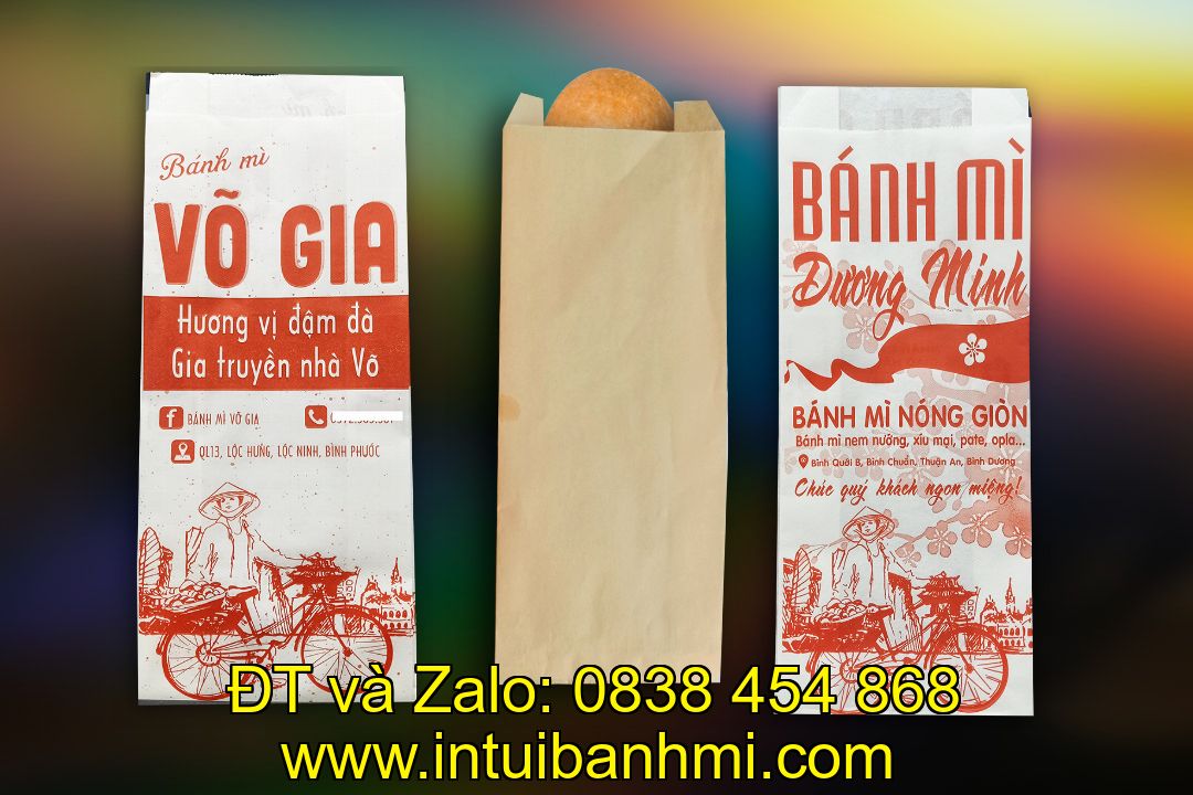 Những quy tắc khi in túi bánh mì