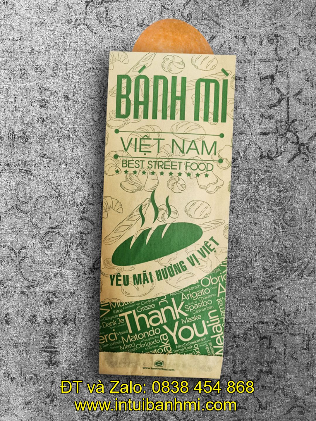 Những tiêu chuẩn khi in túi bánh mì