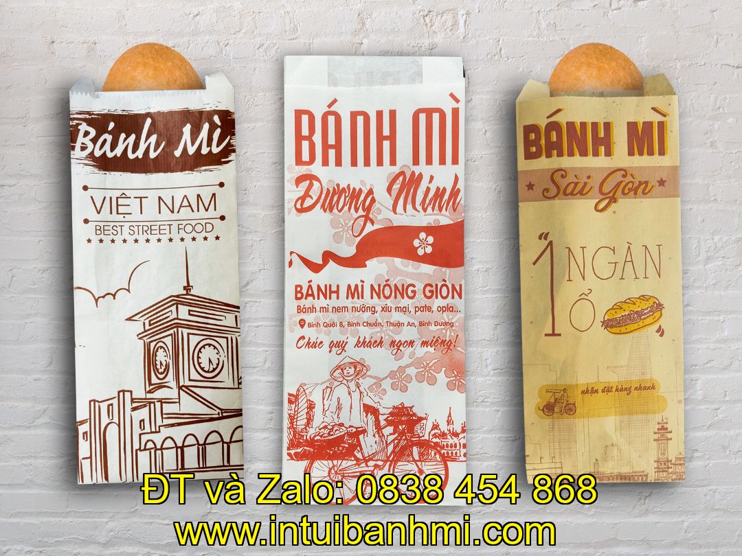 Những việc cần làm trước khi in túi bánh mì