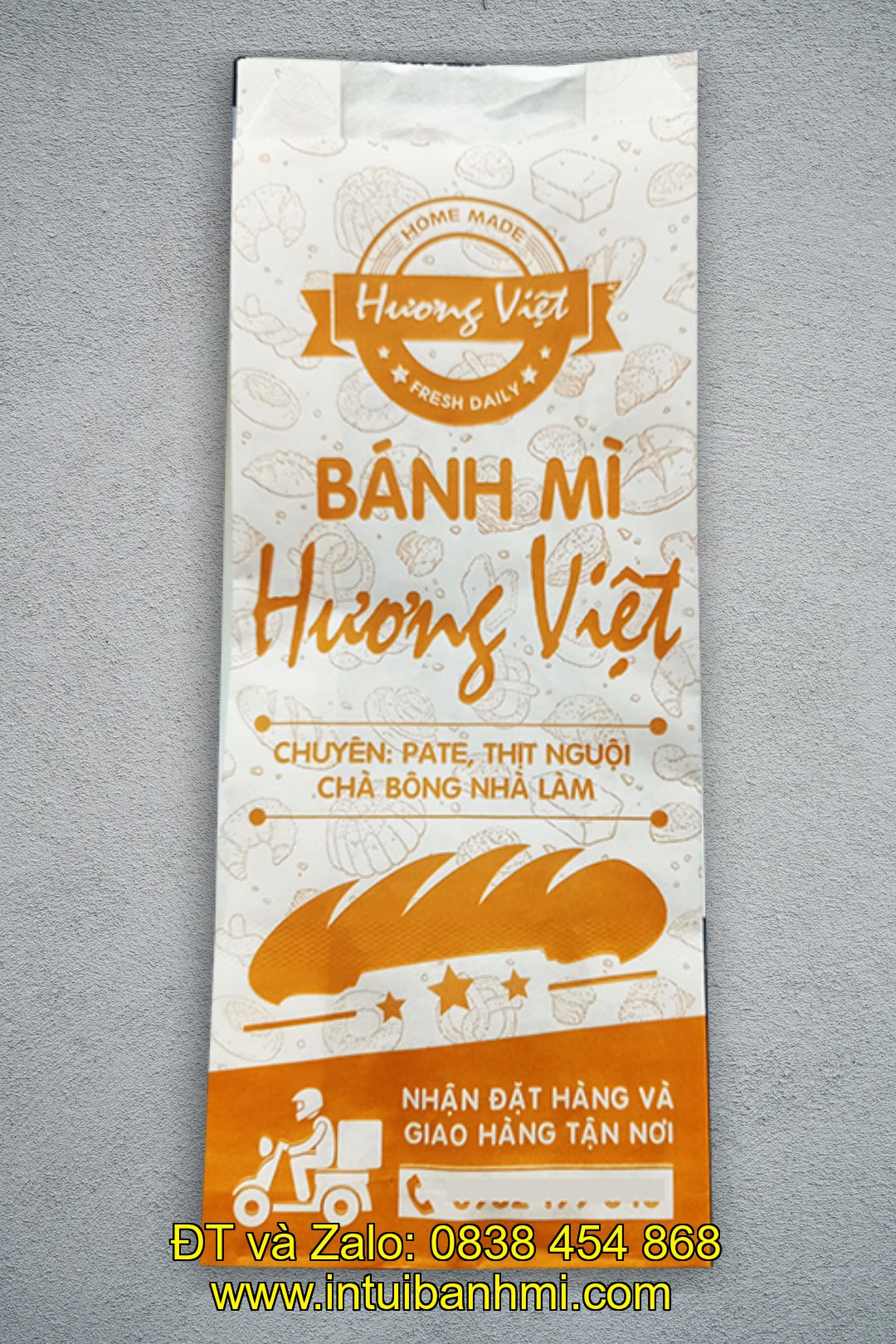 Nơi cung cấp túi giấy bánh mì uy tín gần Kon Tum