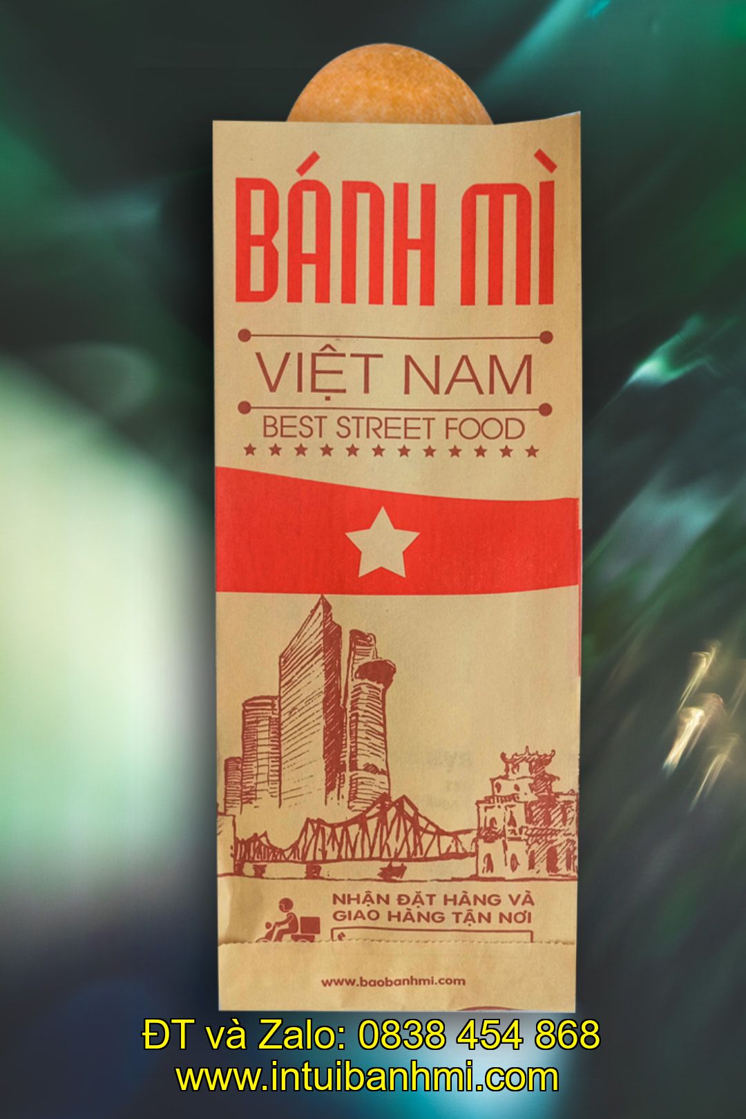 Nơi in ấn bao bì bánh mì đảm bảo an toàn thực phẩm tại Bạc Liêu