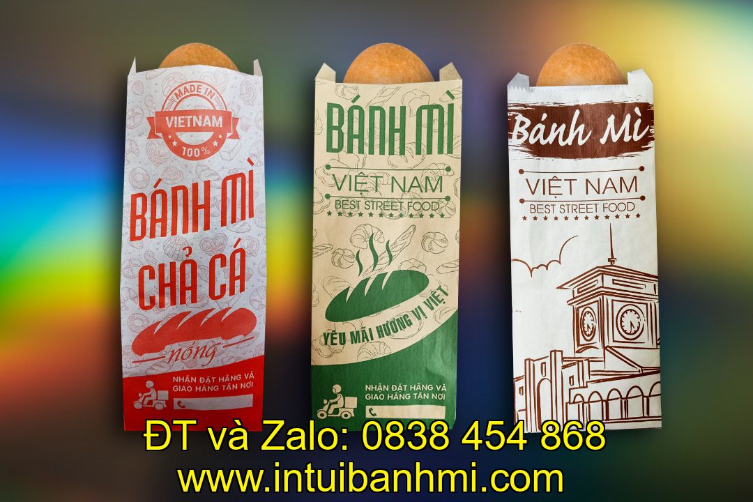 Nơi in ấn túi đựng bánh mì đảm bảo an toàn thực phẩm tại Quảng Ngãi