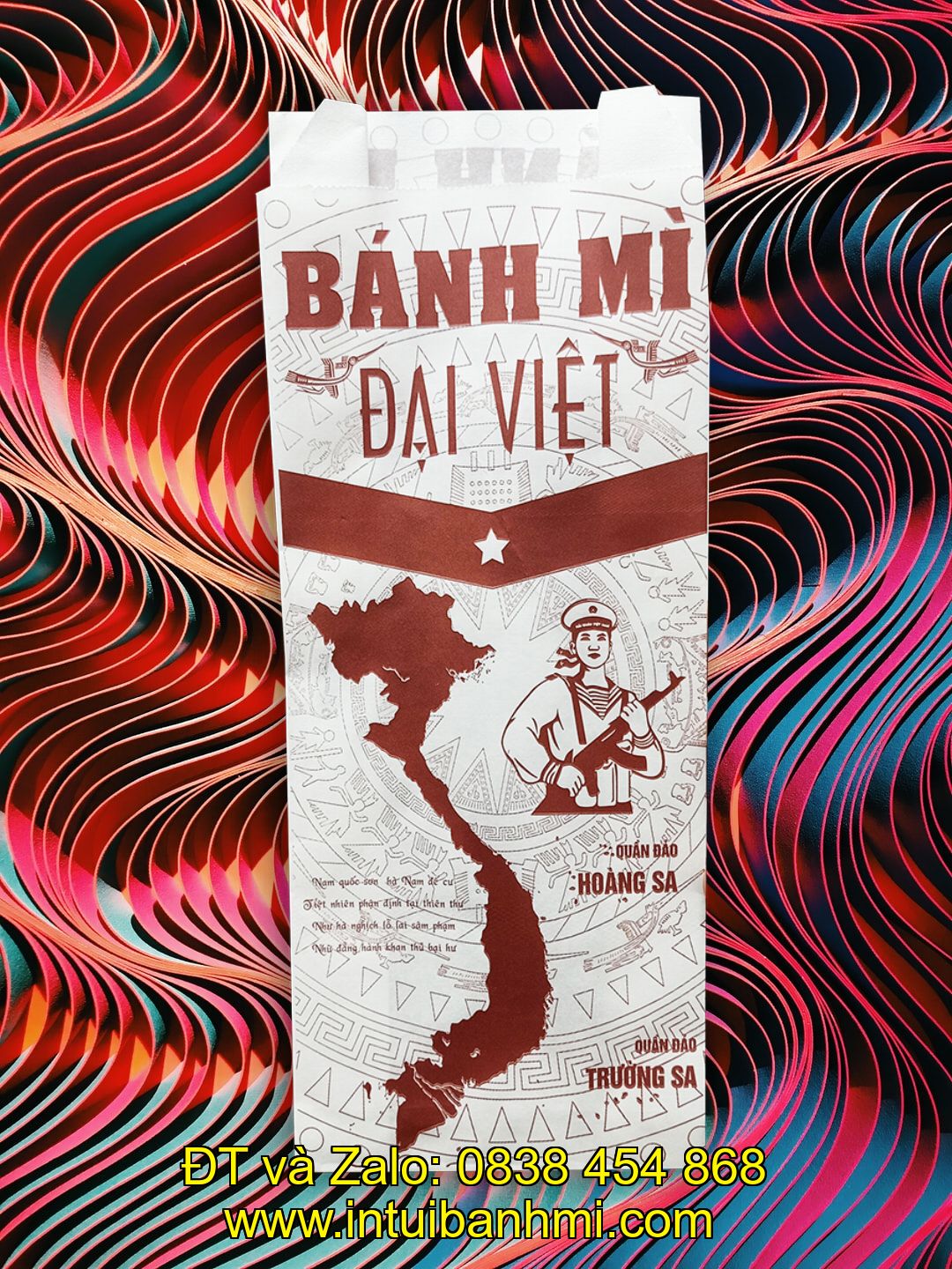 Nơi in bao bì bánh mì hoa cúc tại Thừa Thiên Huế