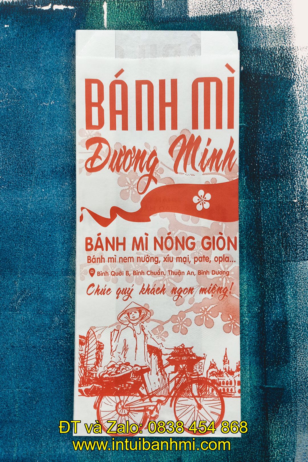 Nơi in bao bì giấy kraft đựng bánh mì tại Quảng Nam
