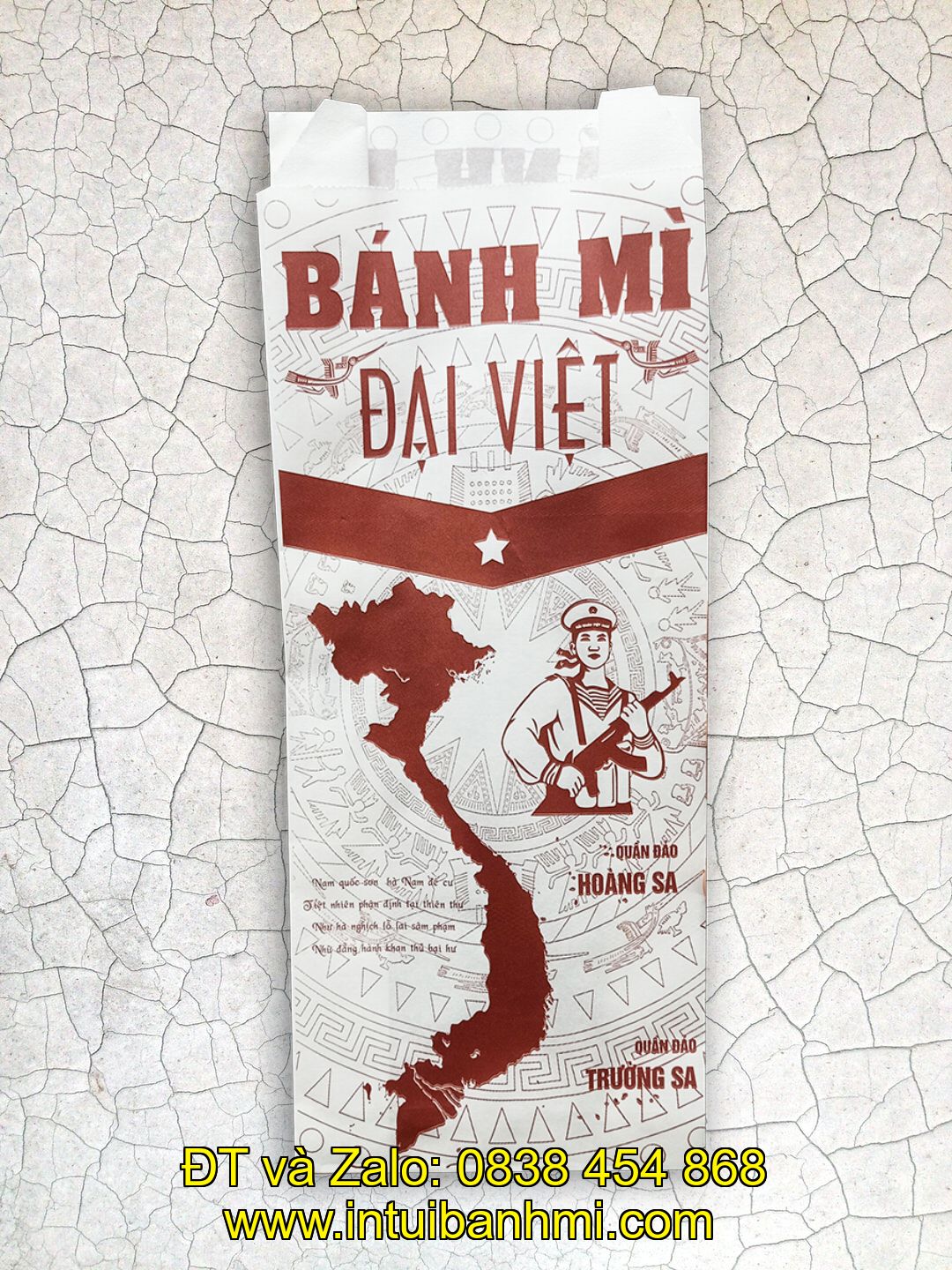 Nơi in túi bánh mì hoa cúc tại Vĩnh Long