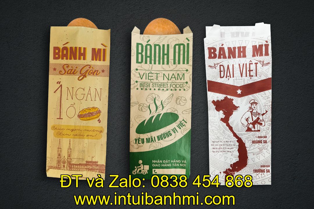 Nơi in túi bánh mì hoa cúc tại Bình Thuận