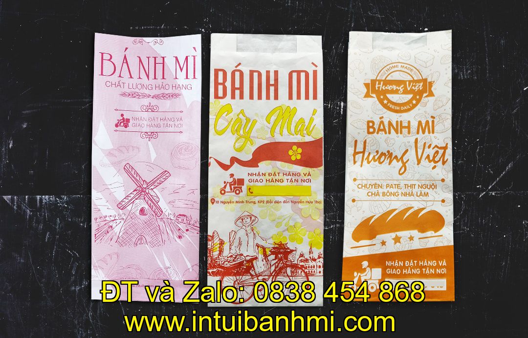 Nơi in túi đựng bánh mì hoa cúc tại Thừa Thiên Huế