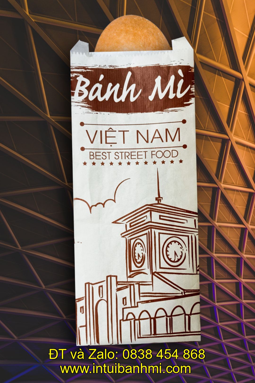 Nơi mua được những chiếc túi bánh mì hoa cúc