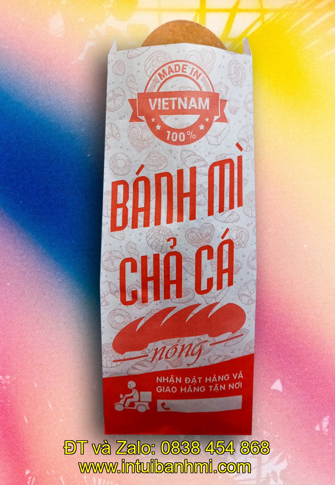 Nơi mua được những chiếc túi bánh mì hoa cúc