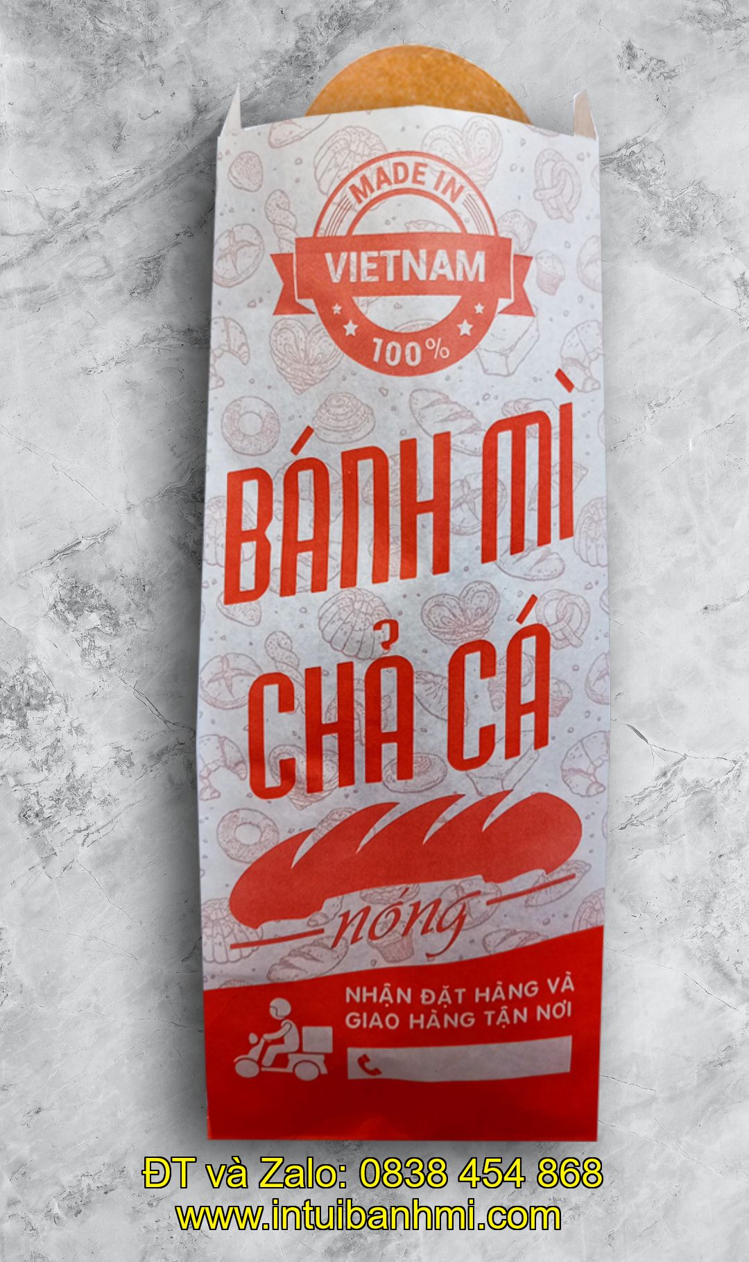 Quy trình dùng các loại hình dịch vụ in ấn túi bánh mì tại binhthuan.intuibanhmi.com