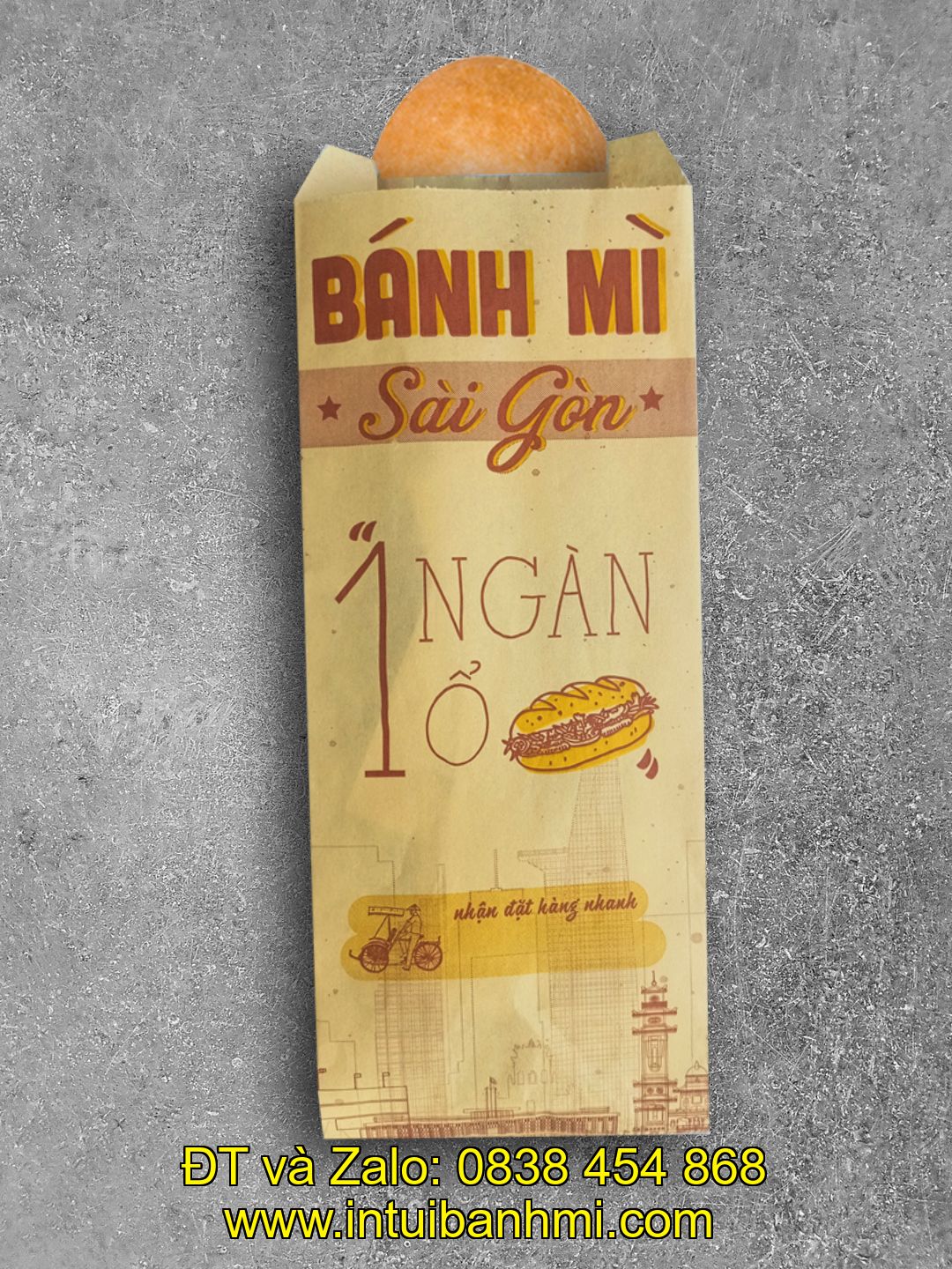 Quy trình dùng các loại hình dịch vụ in ấn túi bánh mì tại intuibanhmi.com