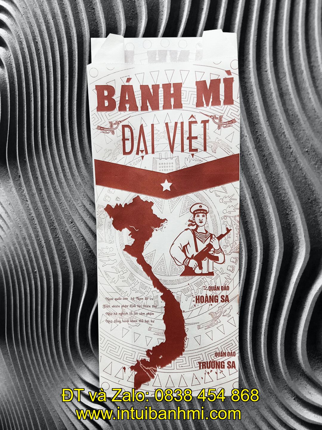 Quy trình in ấn bao bì giấy Kraft đựng bánh mì