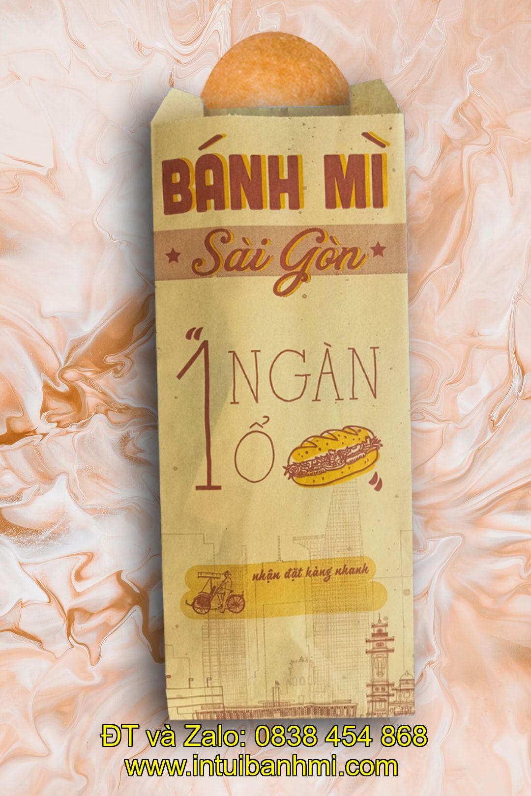 Sử dụng túi giấy bánh mì tạo sự tin tưởng cho người sử dụng