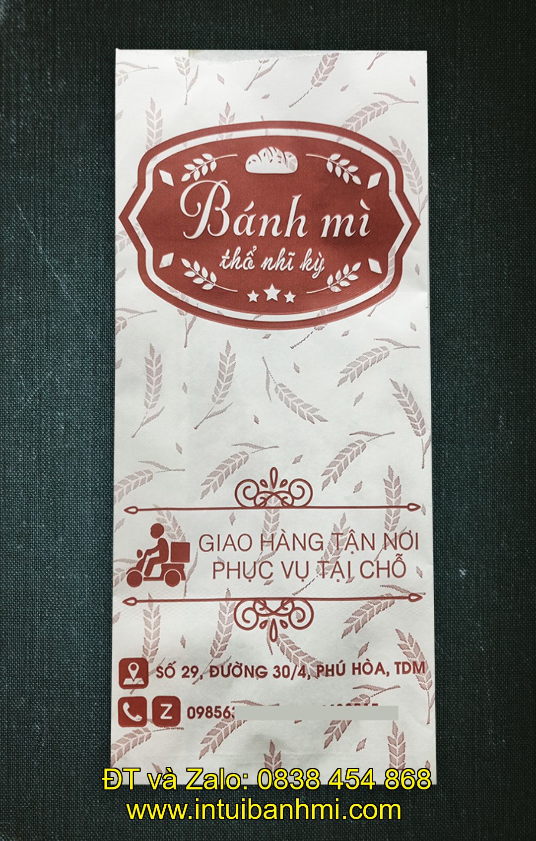 Sử dụng túi giấy đựng bánh mì tạo sự tin tưởng cho người dùng