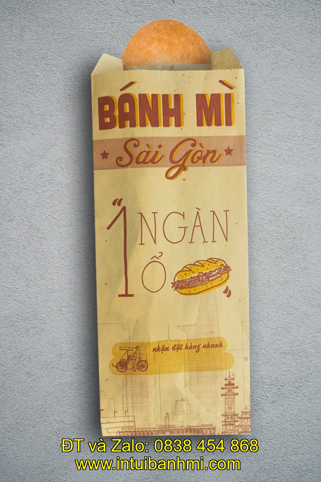Tại sao phải in túi bánh mì?